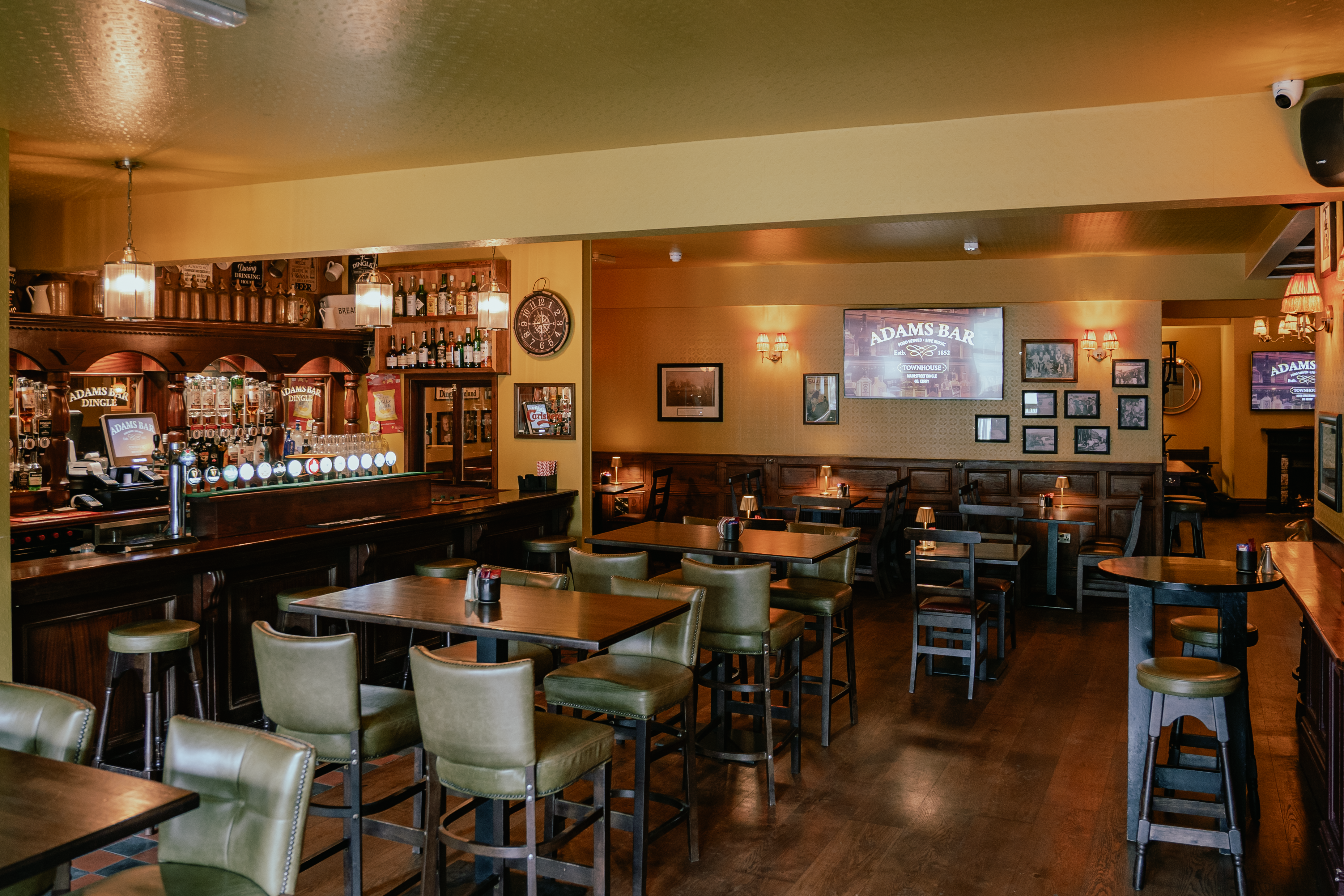 Adams Bar on Main Street in Dingle, County Kerry